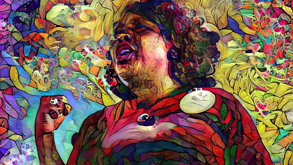 Artist's Image of Fannie Lou Hamer